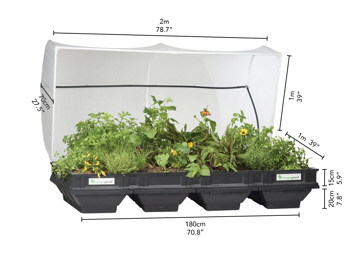 Large Raised Garden Bed with Garden Cover - Misc image 3