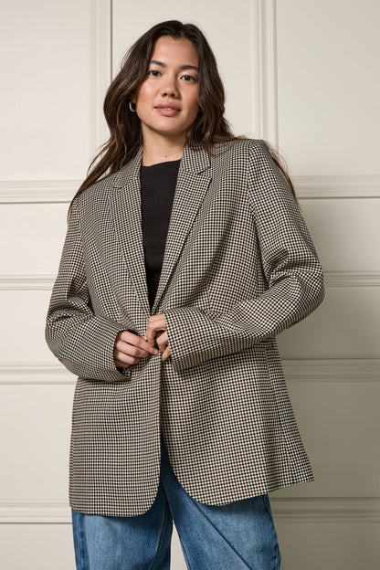 Veston ample à carreaux - 3014 - Misc image 2
