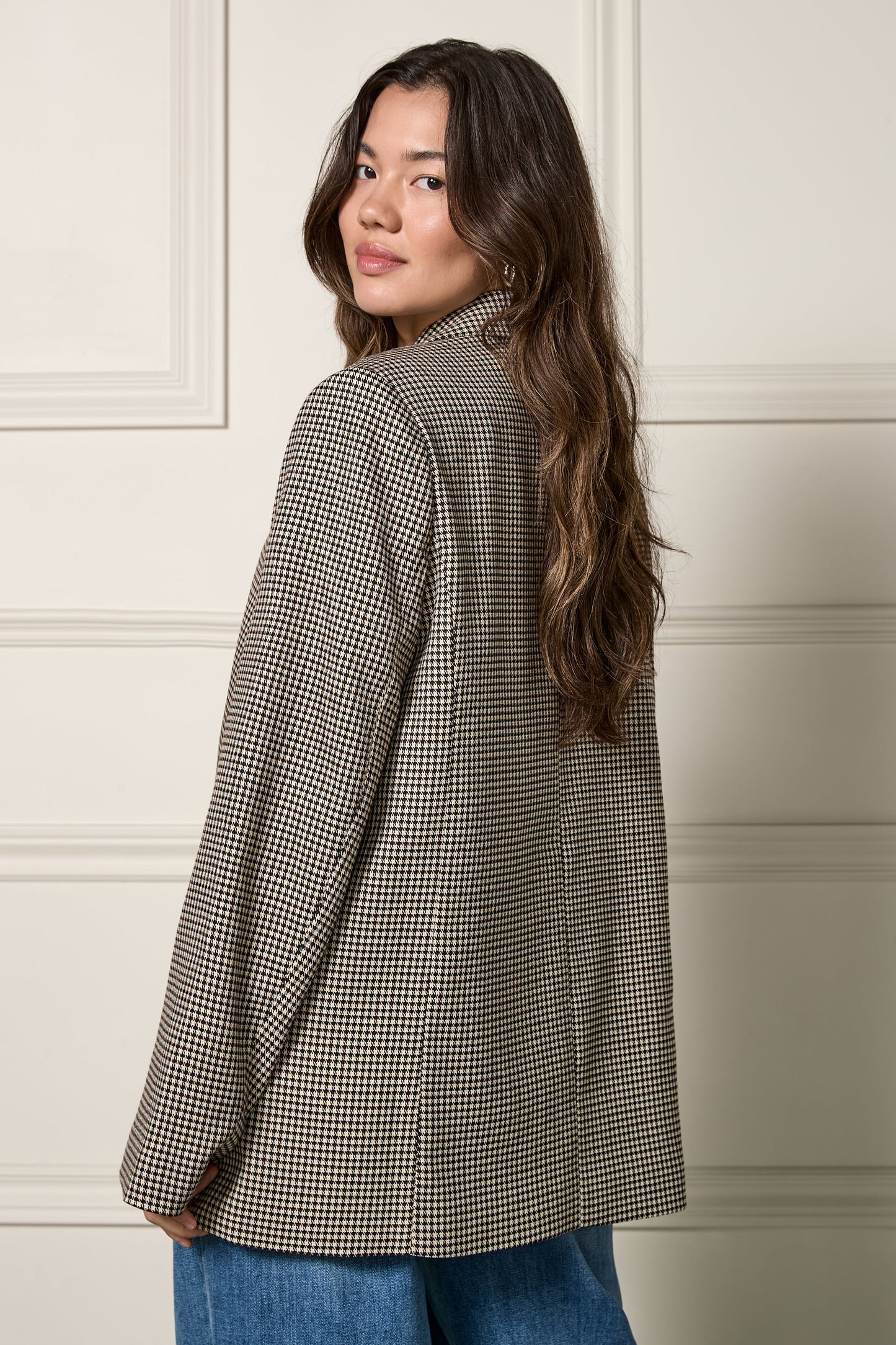 Veston ample à carreaux - 3014 - Misc image 3