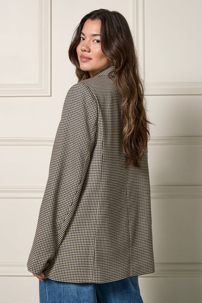 Veston ample à carreaux - 3014 - Misc image 3