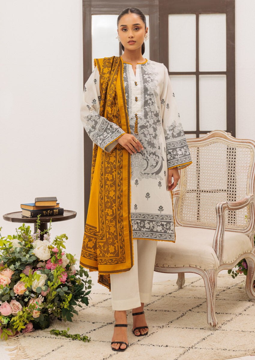 White-Jacquard-3 Piece (WP3PDSS25ZA3)B-05 - Apparel image 1