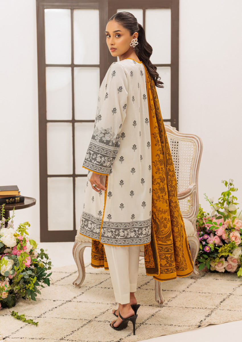 White-Jacquard-3 Piece (WP3PDSS25ZA3)B-05 - Apparel image 2