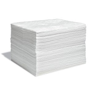 P100 1ply Heavy Weight Contractor Grade Oil Only Pads 15"x18" 100 pads/bale - Misc image 3