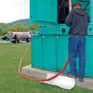 P100 1ply Heavy Weight Contractor Grade Oil Only Pads 15"x18" 100 pads/bale - Misc image 2