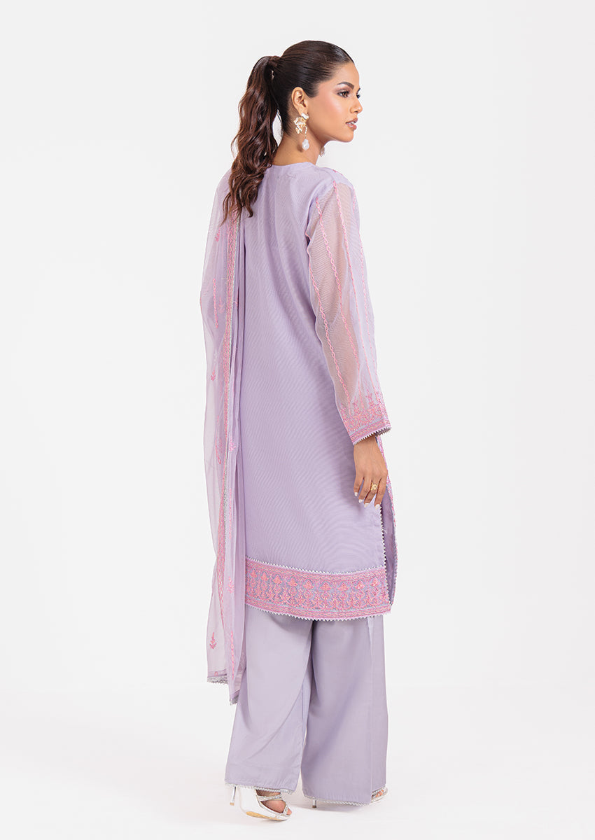 Lilac-Textured Net -3 Piece (WPS25FE3058)B-37/38 R4 - Apparel image 2