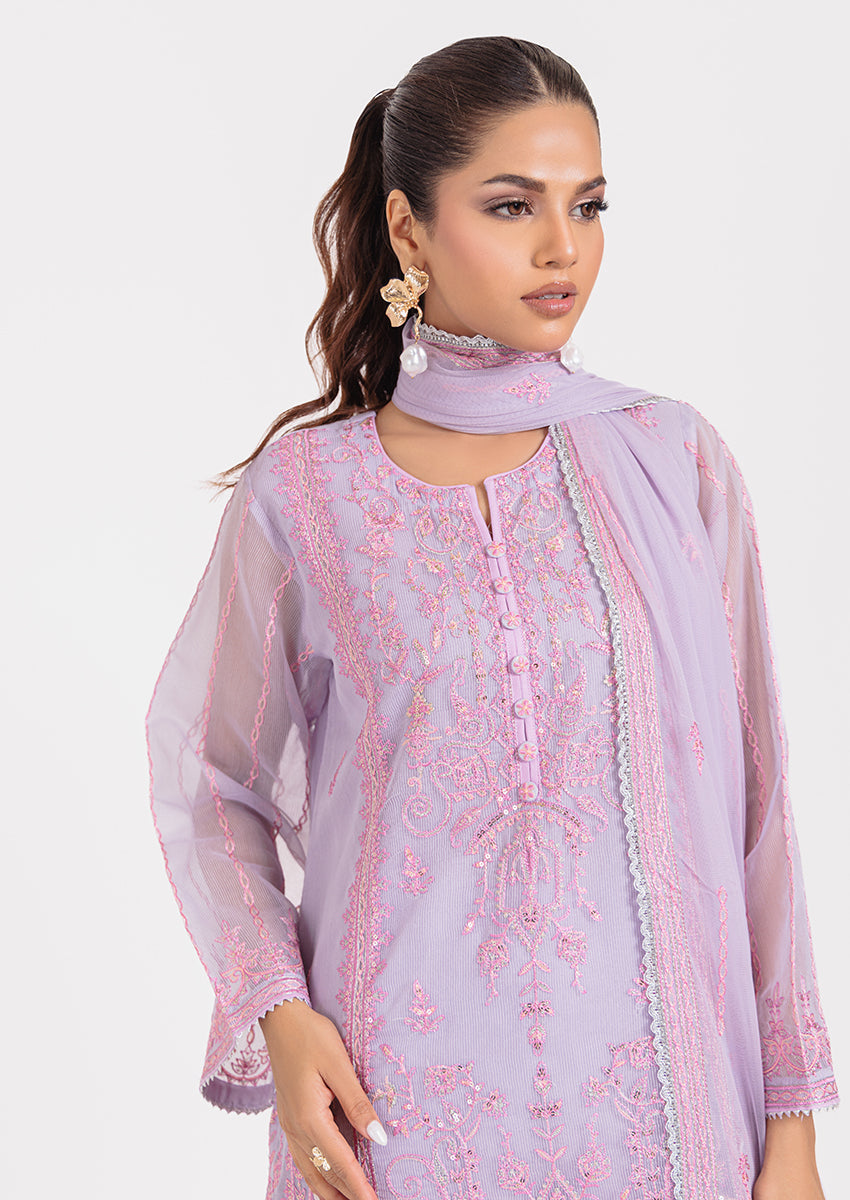 Lilac-Textured Net -3 Piece (WPS25FE3058)B-37/38 R4 - Apparel image 5