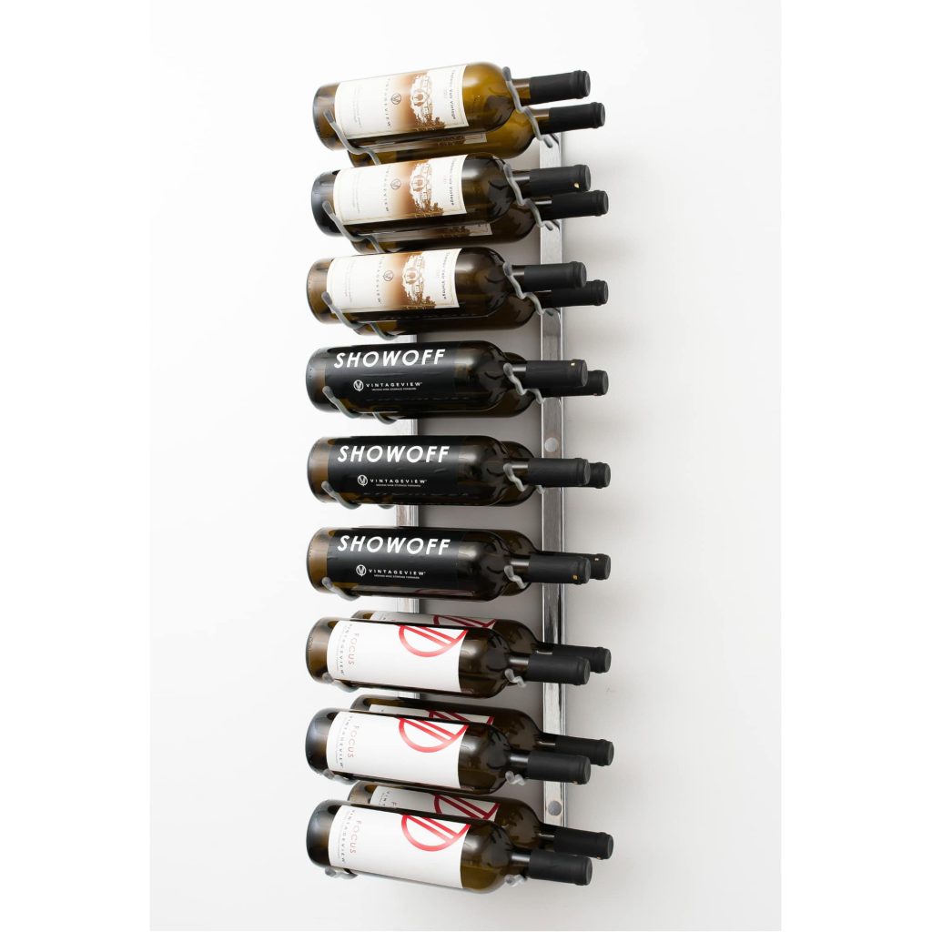 W Series Wine Rack 3 (wall mounted metal bottle storage) - Kitchen & Dining image 13