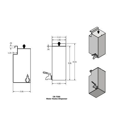 CB-7300 Water Heater/Dispenser - Misc image 7
