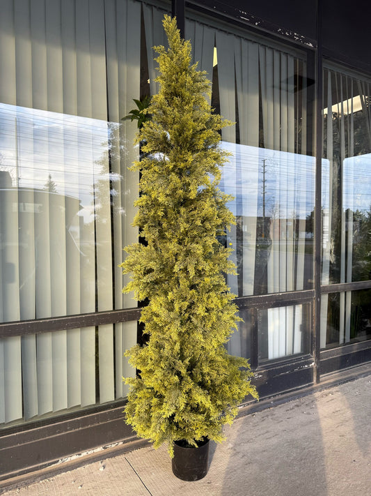 Artificial Cedar tree with UV resistance -8' - Kitchen & Dining image 1