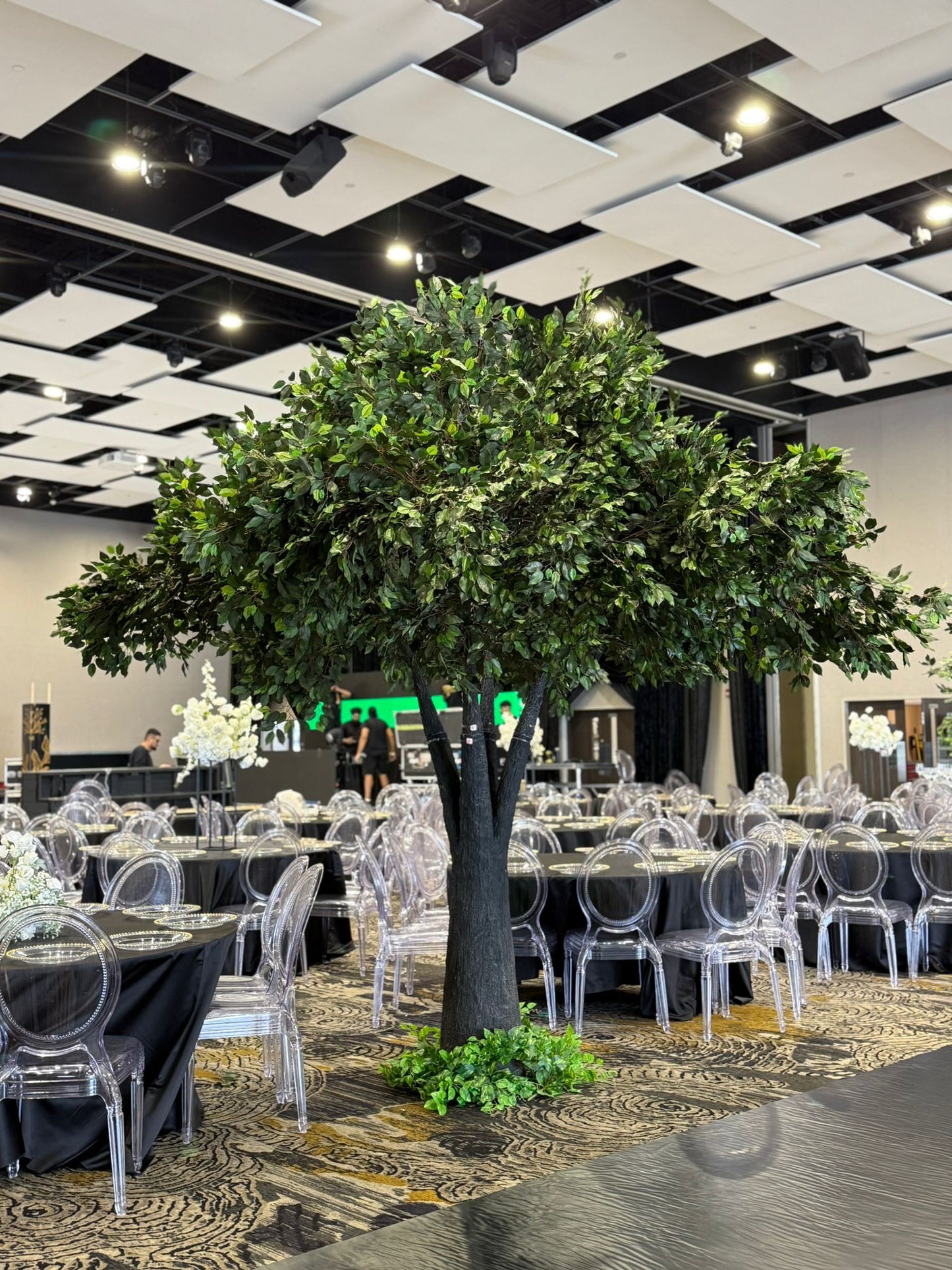 12ft Artificial Ficus Tree - Apparel image 6
