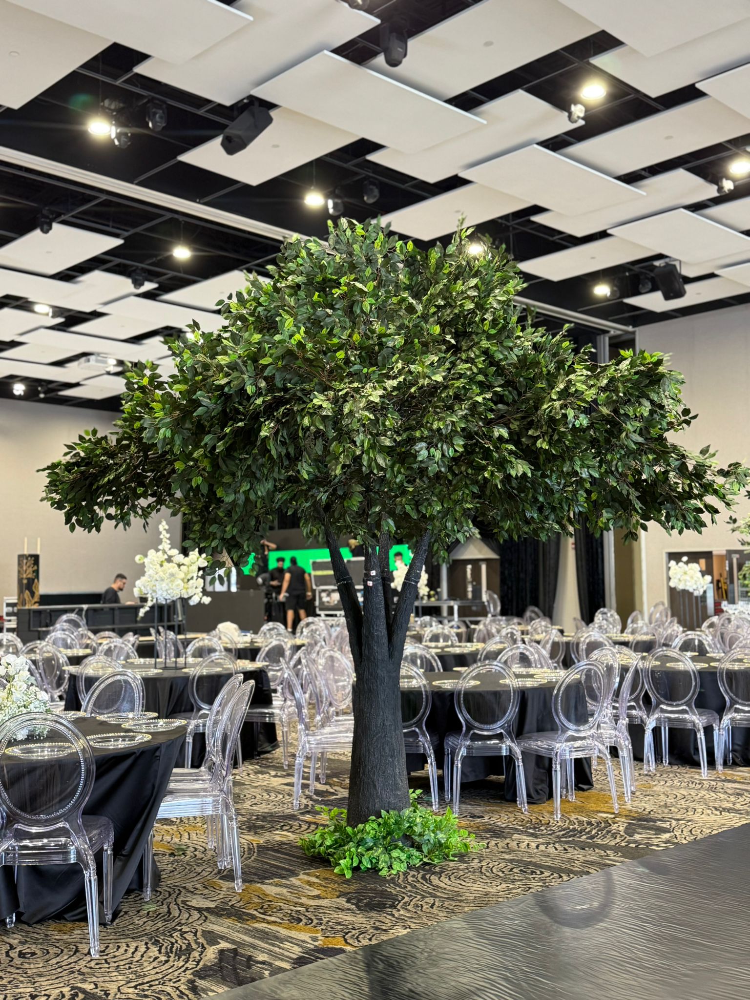 12ft Artificial Ficus Tree - Apparel image 6