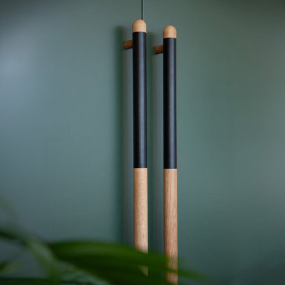 Chapman Wood Appliance Pulls With Half Leather - Misc image 1