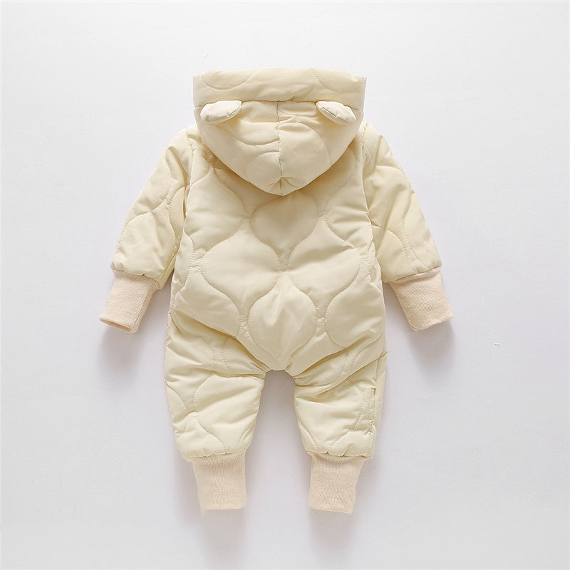 Winter Bear Baby Romper With Fleece Lining - Accessories image 11
