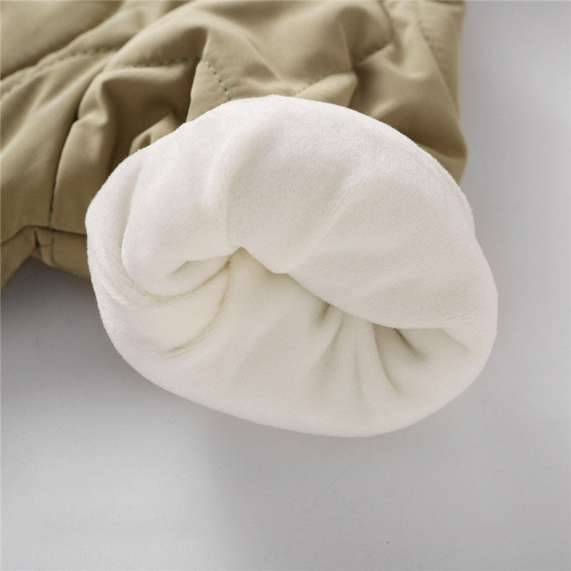 Winter Bear Baby Romper With Fleece Lining - Accessories image 9