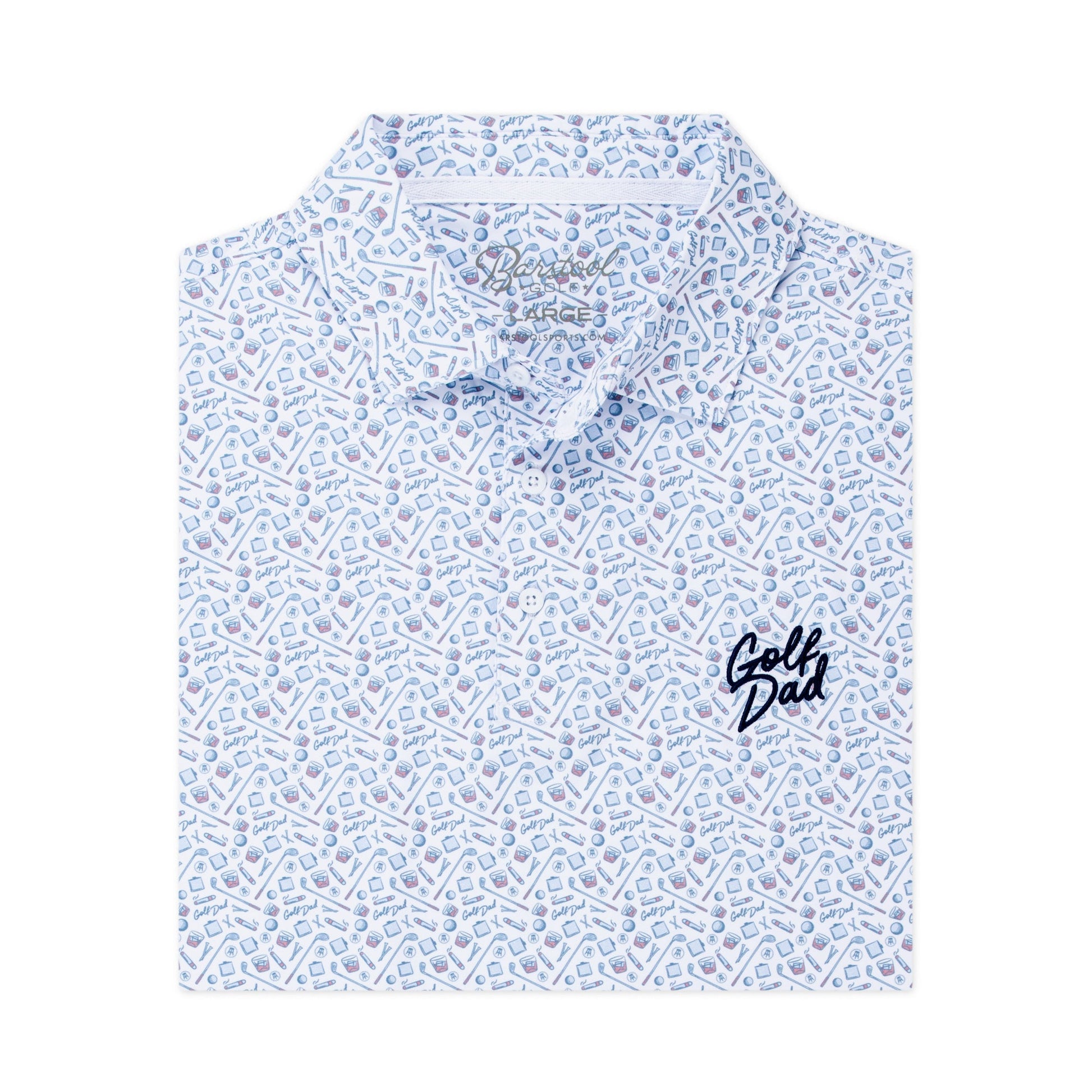 Barstool Golf Dad Printed Performance Polo - Misc image 5
