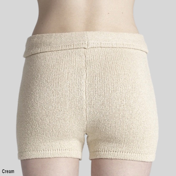 YALIVTA VIKI KNIT WARM-UP SHORTS - CHILD #YAL118 - Apparel image 2
