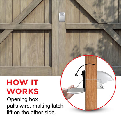 Gate Lock XLS Heavy Duty - Strong Durable stainless steel system - Kitchen & Dining image 2