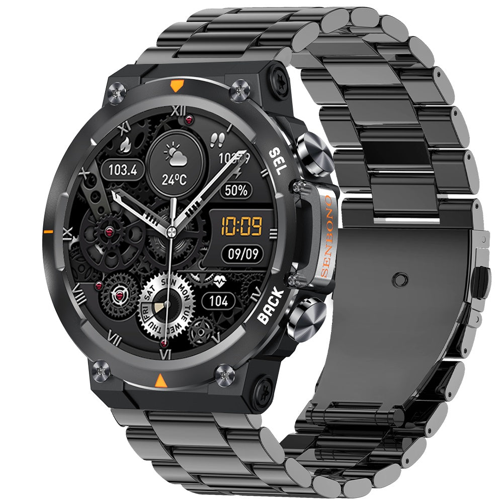 MAX18 Men Smartwatch AMOLED1.43inch Big Screen BT Calls Gesture Control AI Voice Sports Smart Watch Men - Gadgets image 6