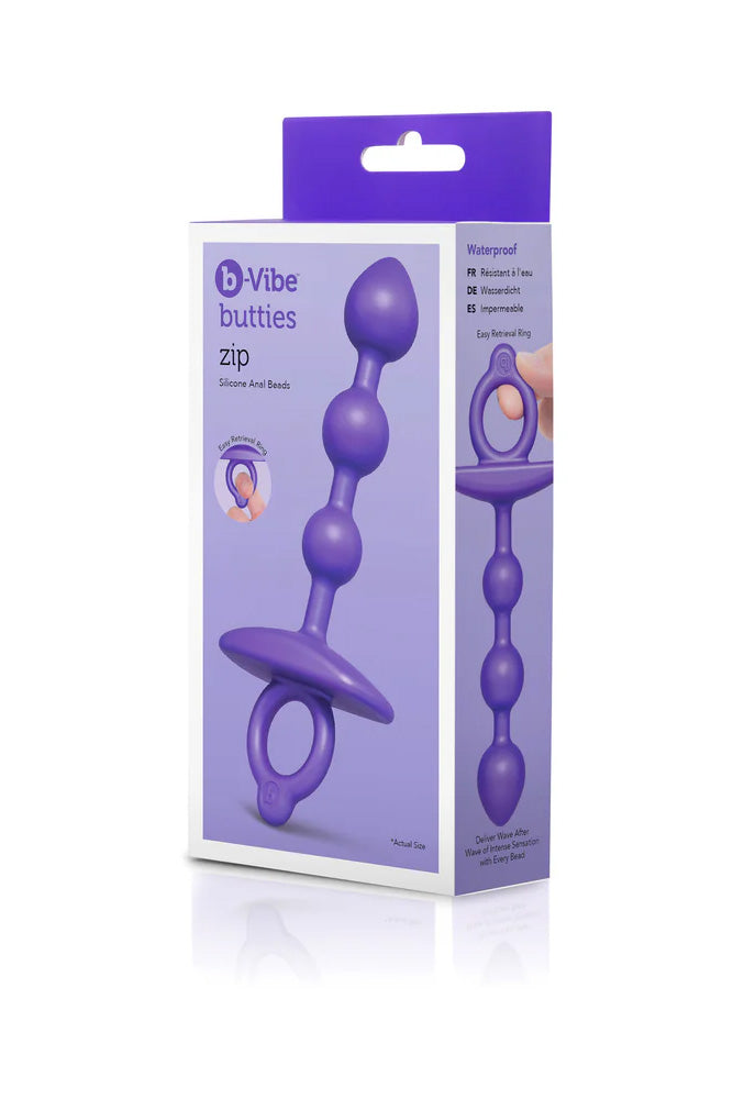 b-Vibe - Butties - Zip Beaded Silicone Anal Plug - Misc image 7