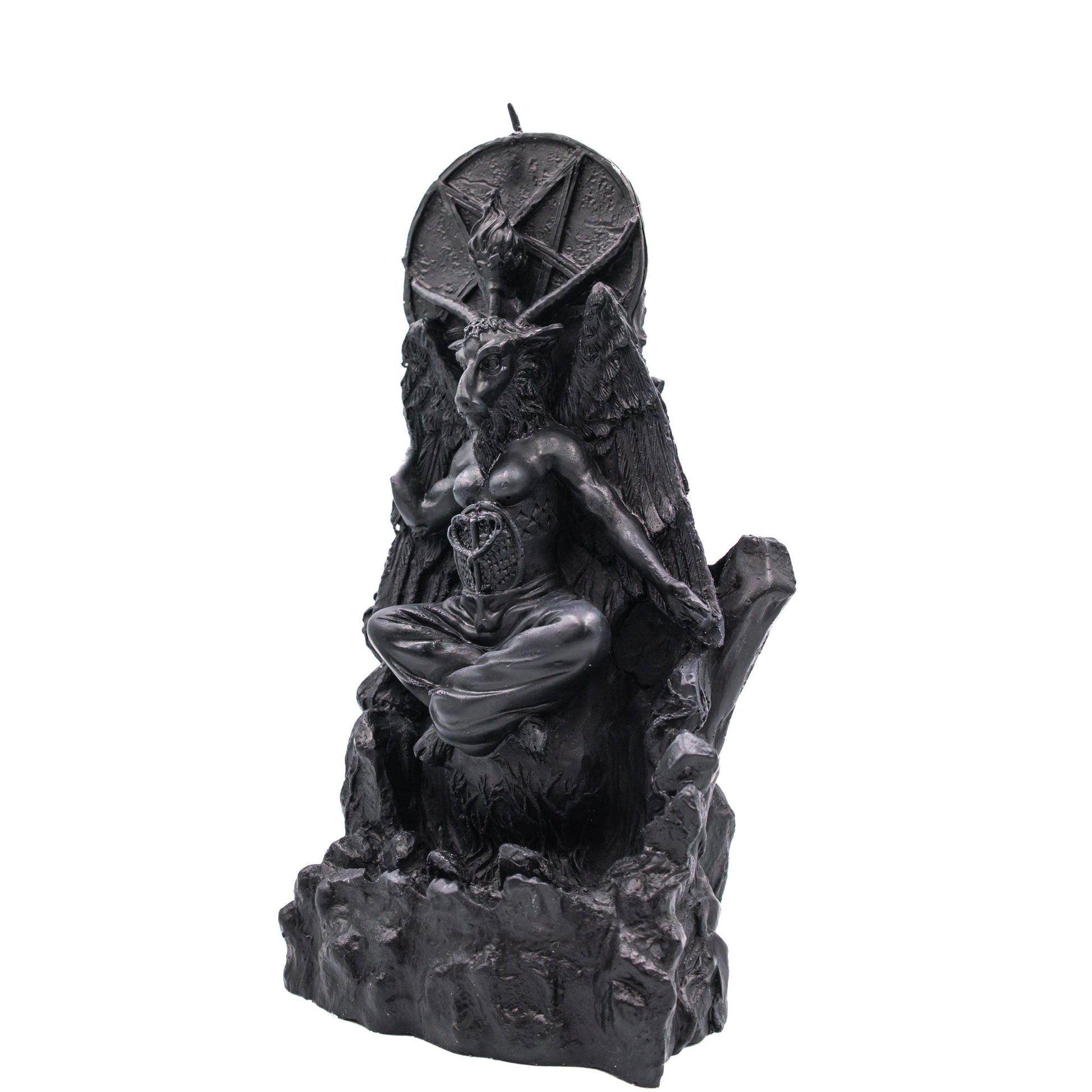 Baphomet Candle | Pillar - Home Decor image 2