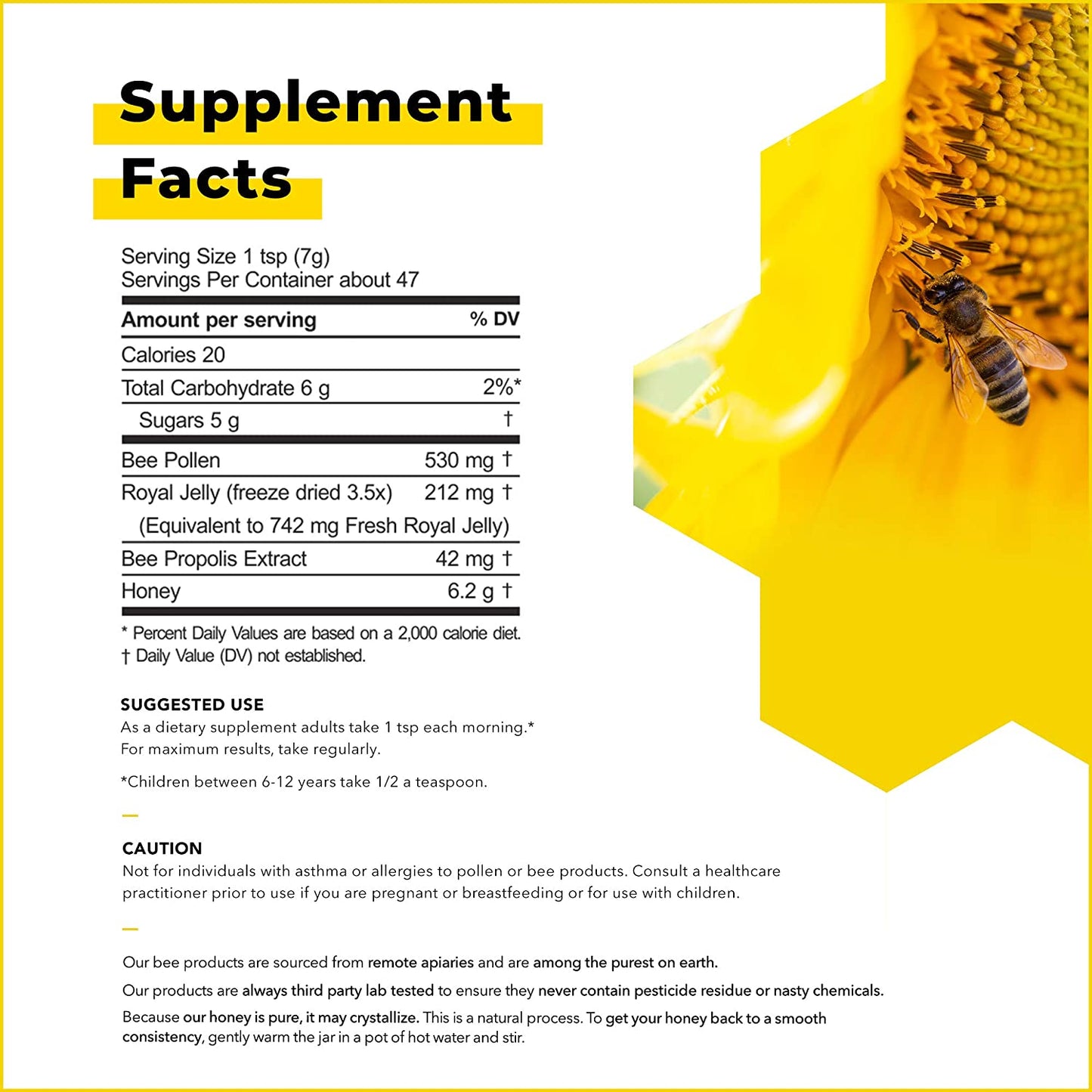 Beekeeper’s Naturals Raw Honey - Bedding image 4