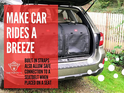 One for Pets Portable Double Kennel - New Single Kennel Version Available! - Kitchen & Dining image 2