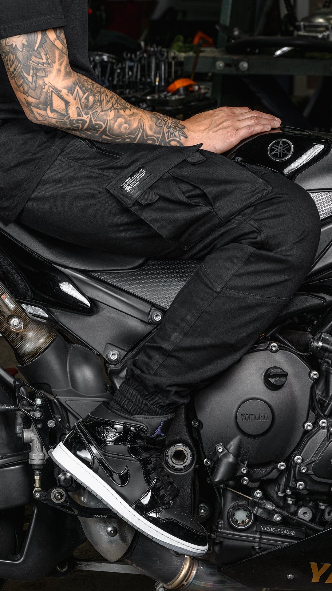 [Pre-Sale // Backorder] Unit 16™ Armoured Denim Cargo Joggers {Black} - Misc image 14