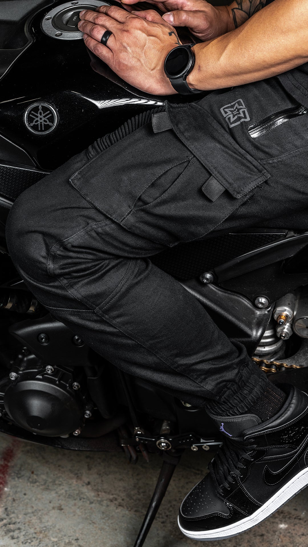 [Pre-Sale // Backorder] Unit 16™ Armoured Denim Cargo Joggers {Black} - Misc image 13