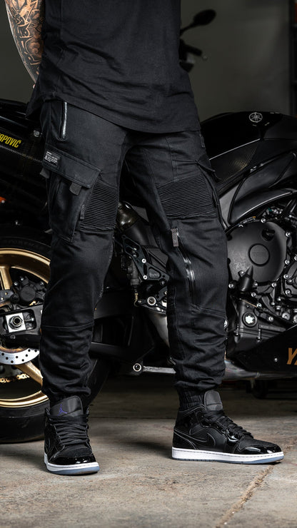 [Pre-Sale // Backorder] Unit 16™ Armoured Denim Cargo Joggers {Black} - Misc image 7