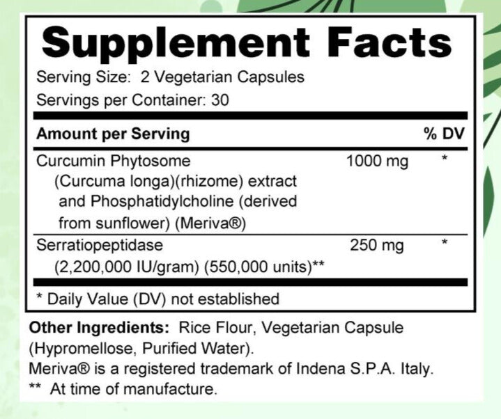Holistic Curcumin with Serratiopeptidase - Jewelry image 2