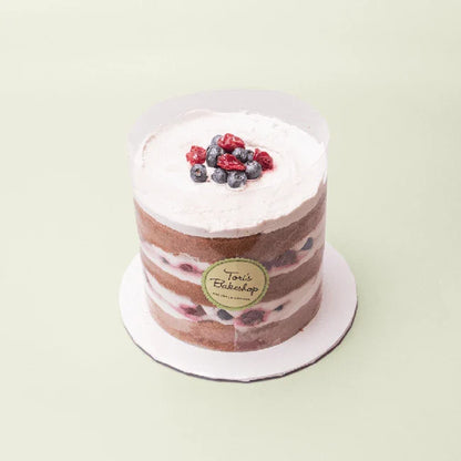 sugar free cake, with stove top berry compote and coconut whip - Kitchen & Dining image 1