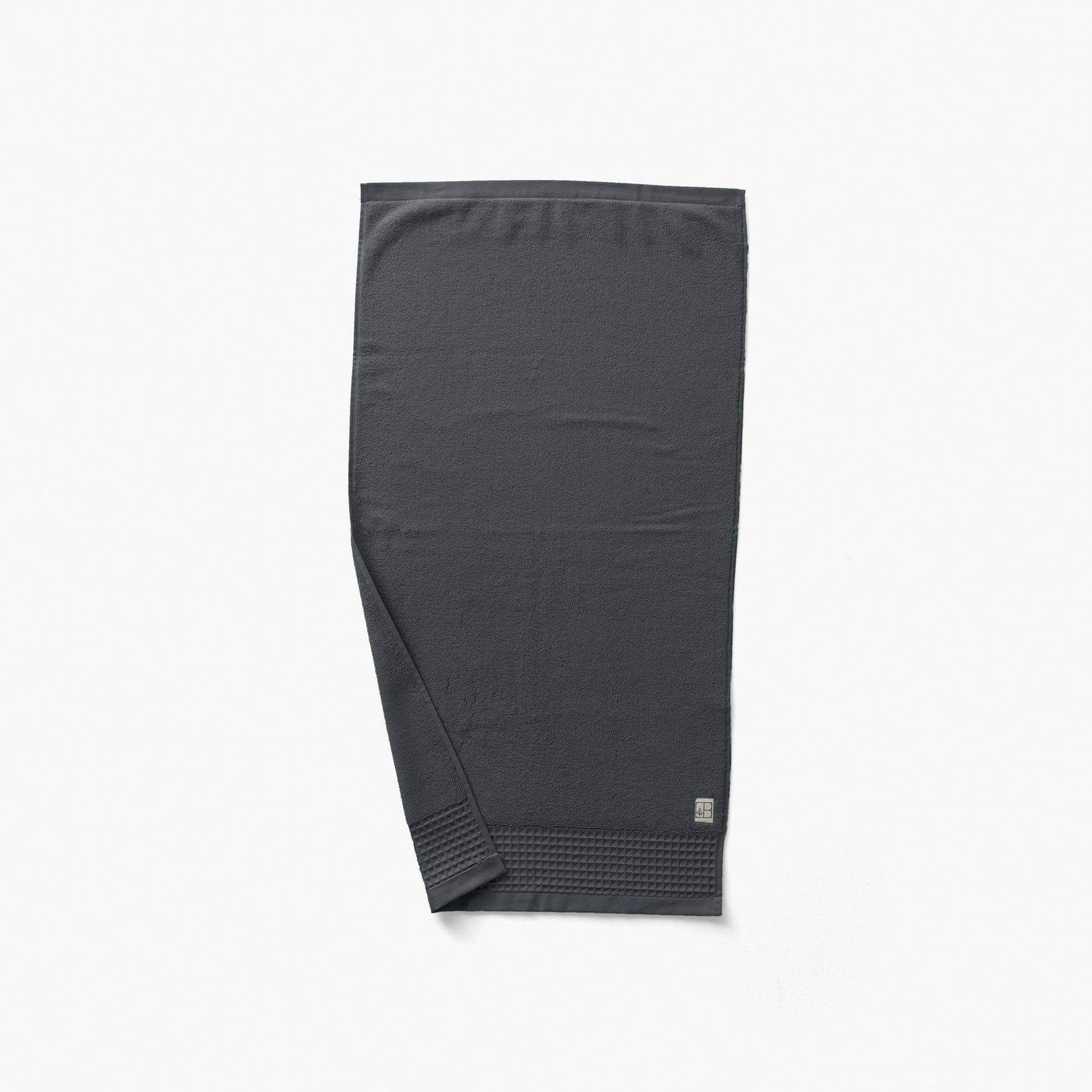 Source Charcoal Organic Cotton Bath Towel - Bedding image 6