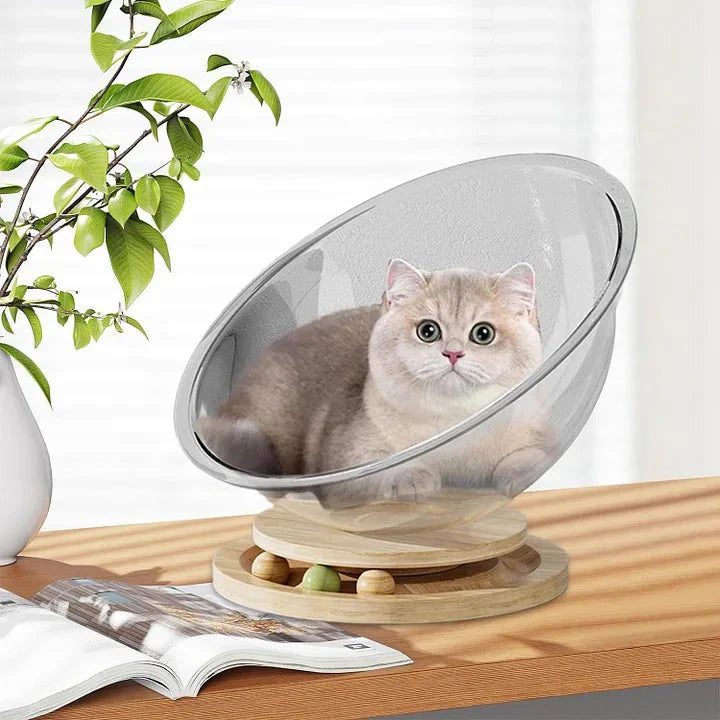 Cat Space Capsule Bed - Home Decor image 3