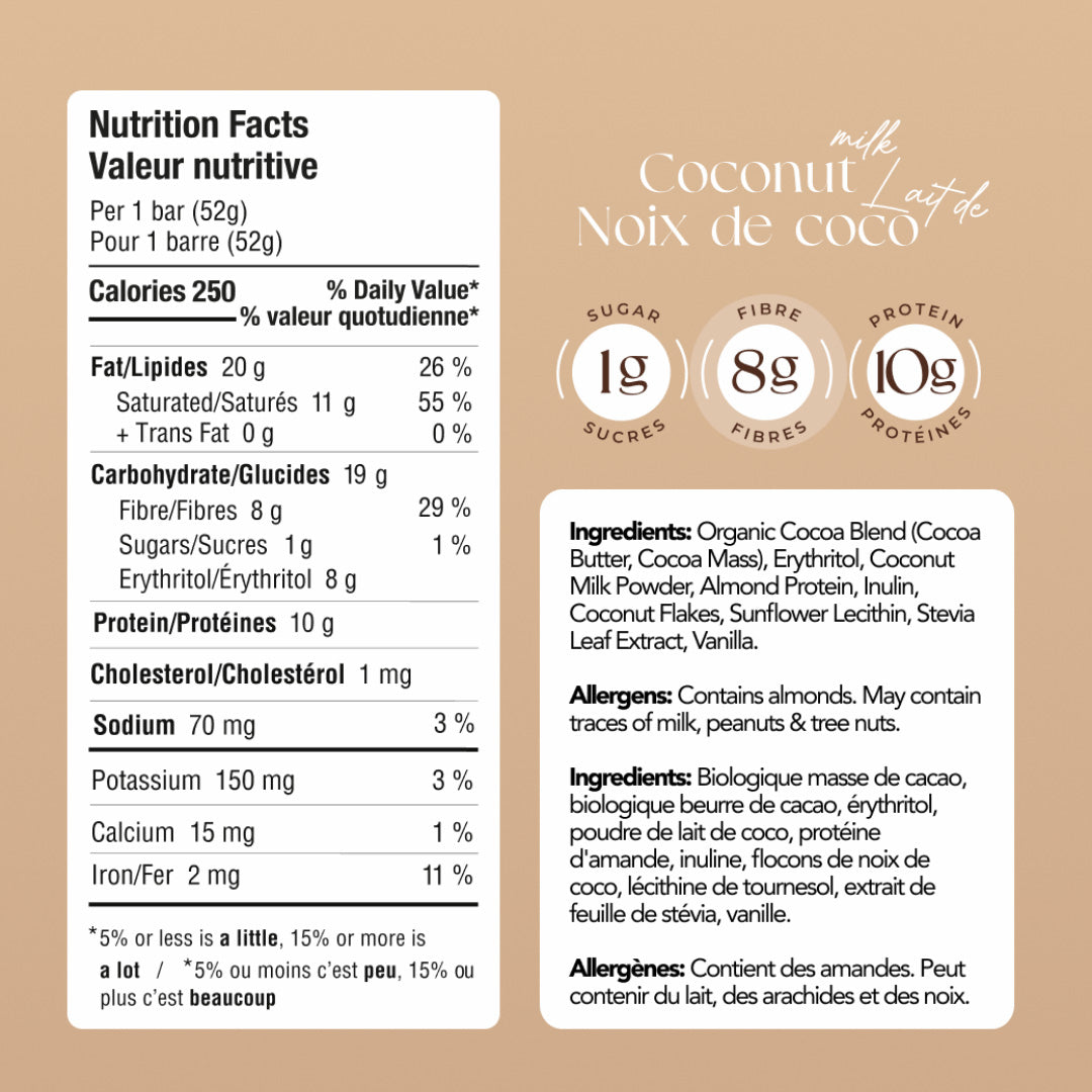 55% Dark Chocolate Coconut Milk with Protein (Box of 12) - Misc image 6