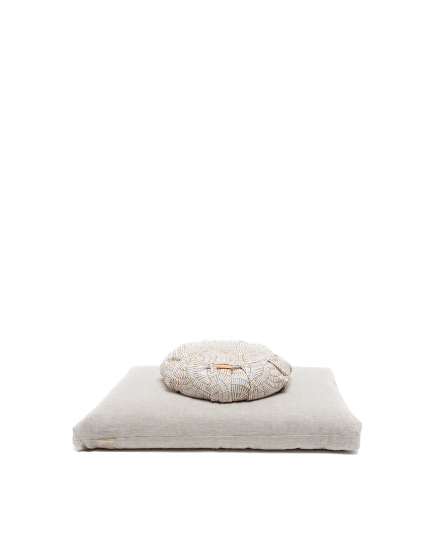 cotton + linen round sit set - Misc image 1