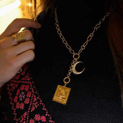 Postage Stamp Pendant - Jewelry image 2