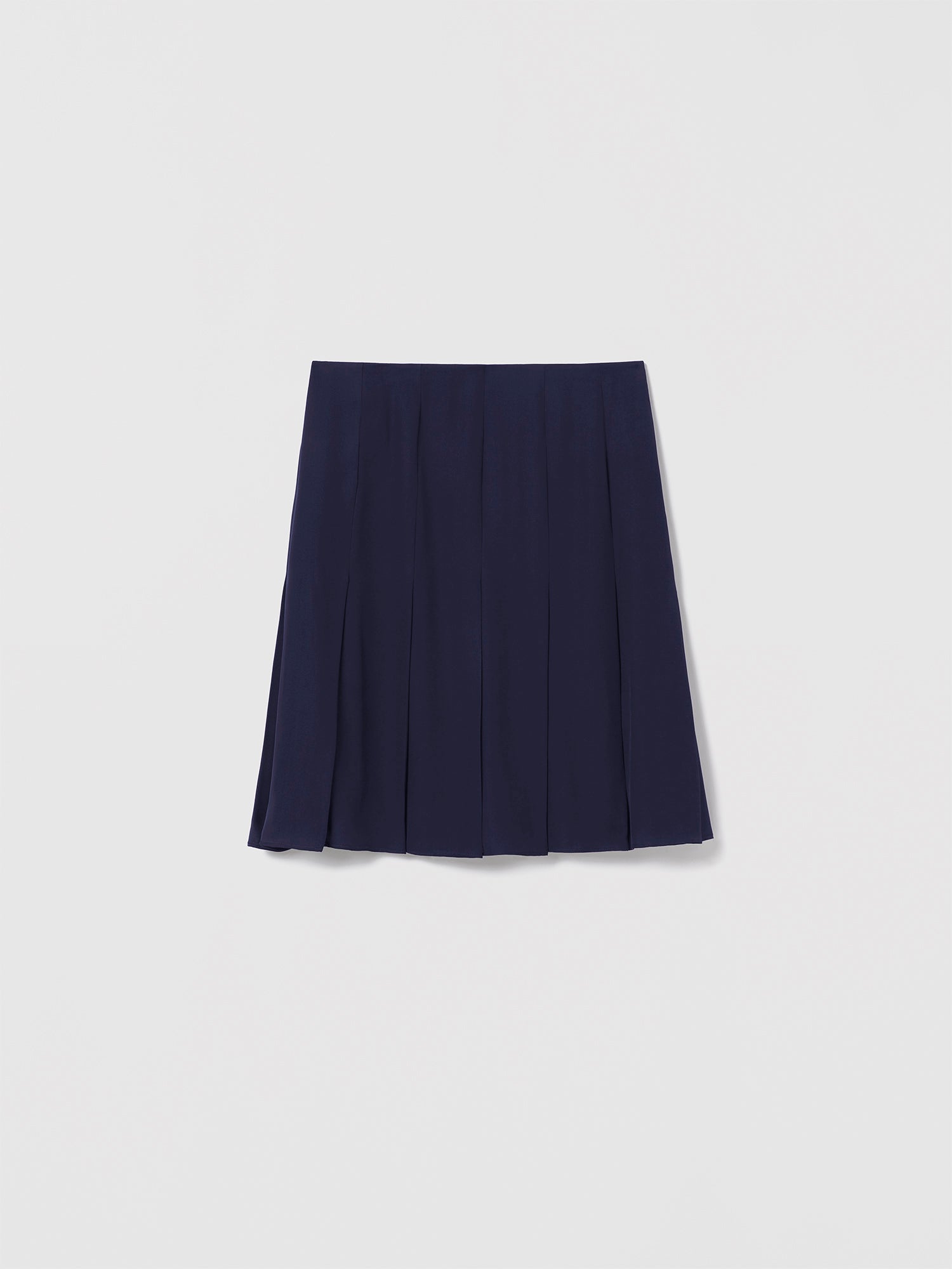 Short Pleated Silk Skirt - Misc image 2