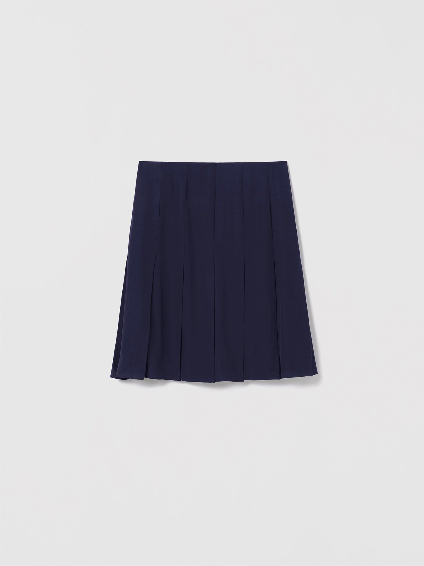 Short Pleated Silk Skirt - Misc image 2