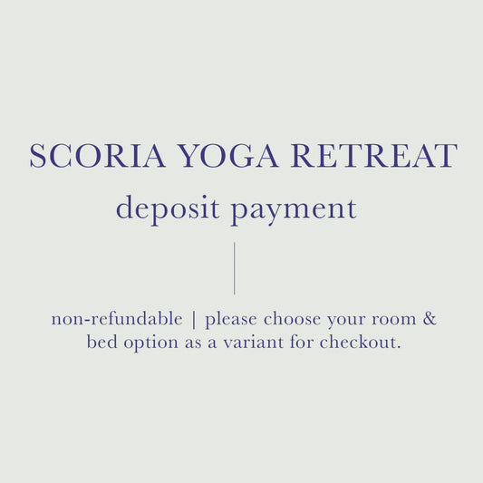Scoria Yoga Retreat - Deposit or Other Payment *Do not add discounts at checkout* - Kitchen & Dining image 1