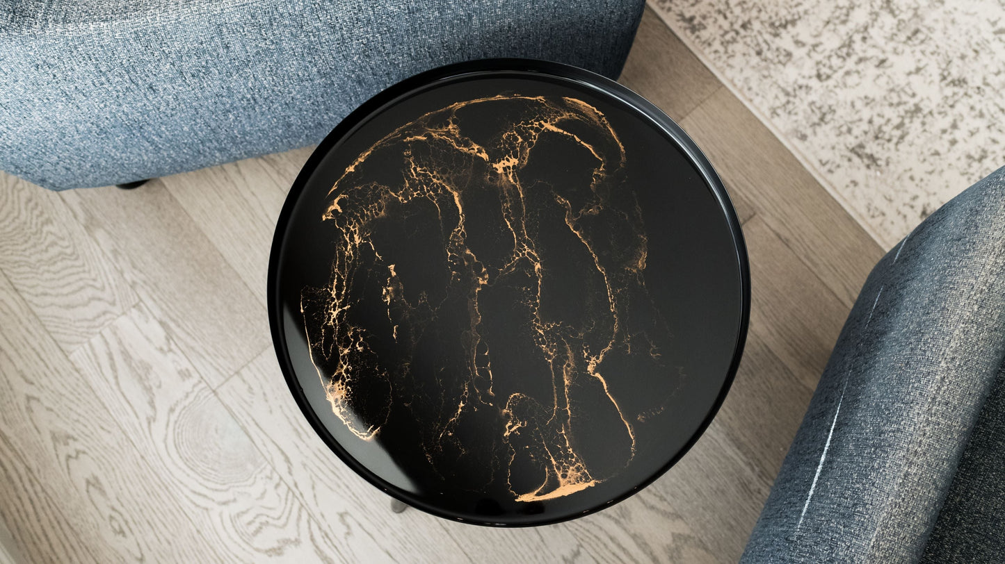 Resin Accented Side Table - Misc image 10