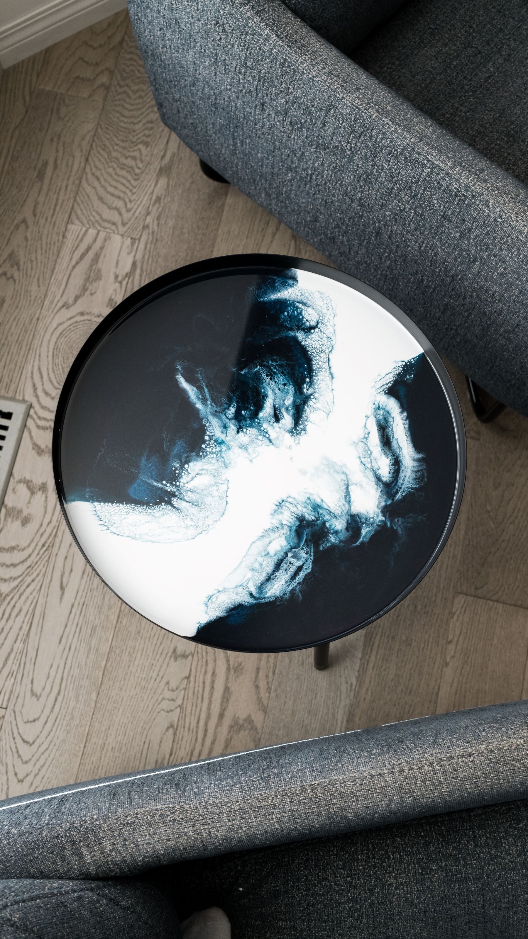 Resin Accented Side Table - Misc image 18