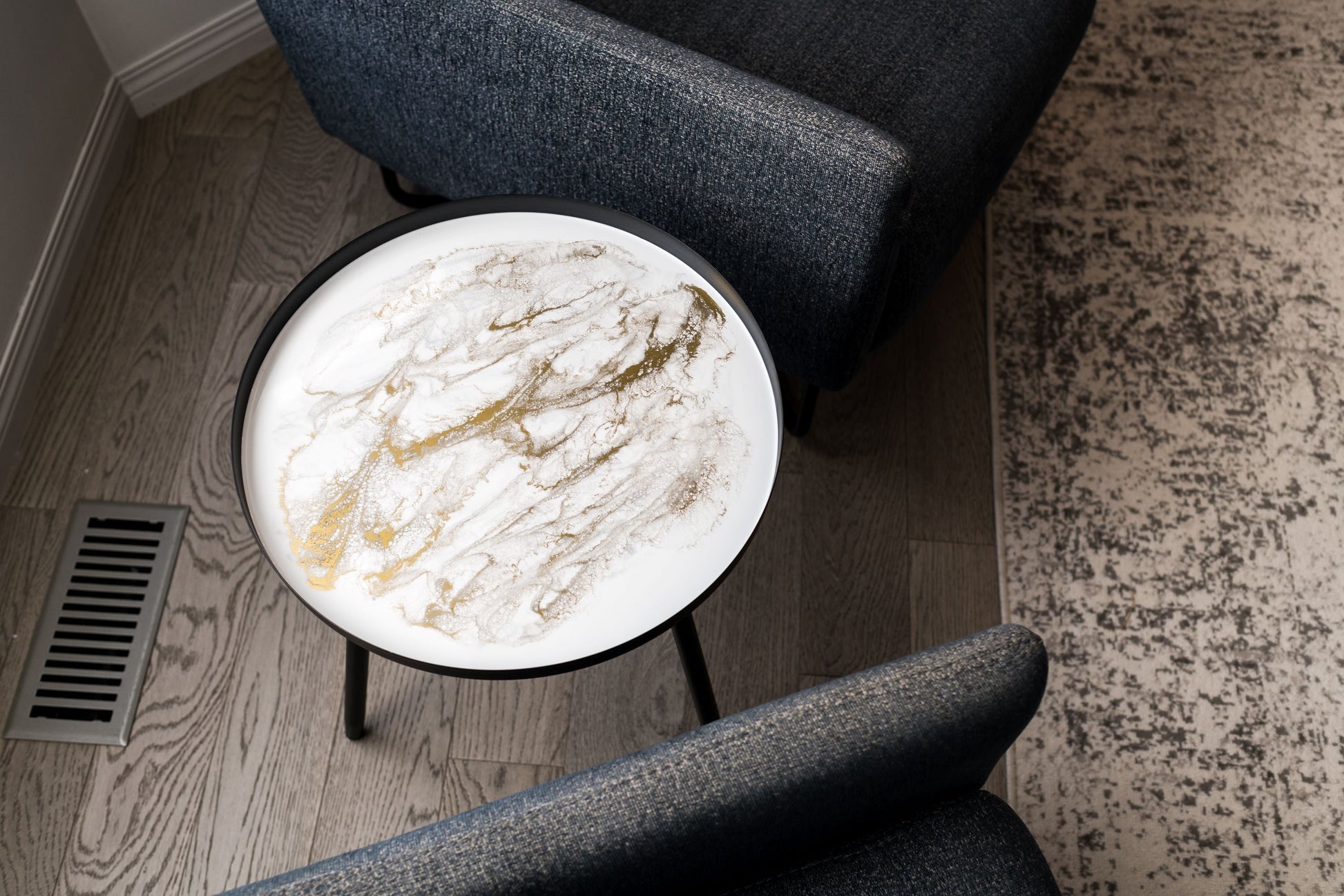 Resin Accented Side Table - Misc image 22