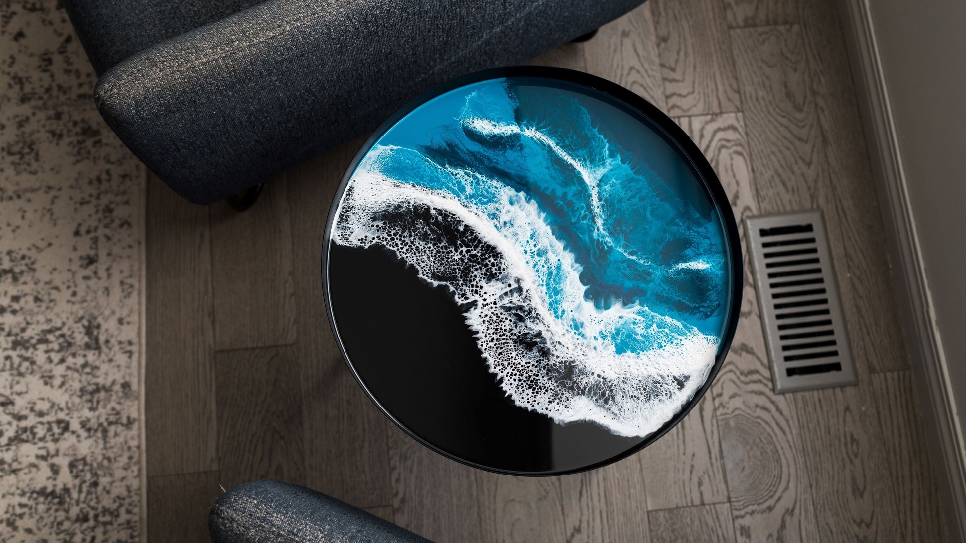 Resin Accented Side Table - Misc image 15