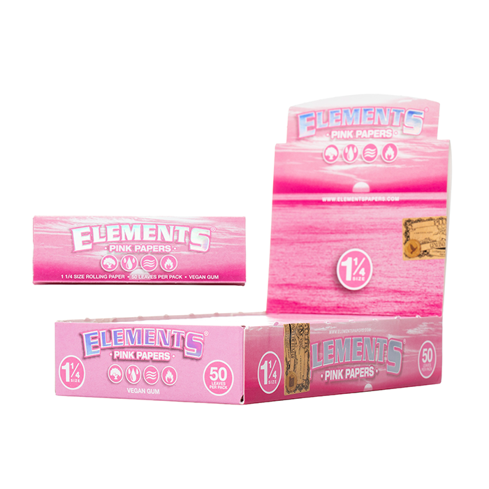 Elements Cigarette Papers - Pink - Bedding image 2