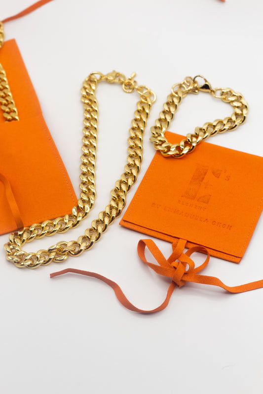 The Emmanuela Set in Gold - Jewelry image 1