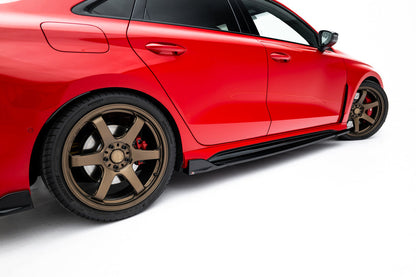 Audi - RS3 Sedan - 8Y/ 8Y Facelift - Side Skirts Diffusers - V2 - Apparel image 2