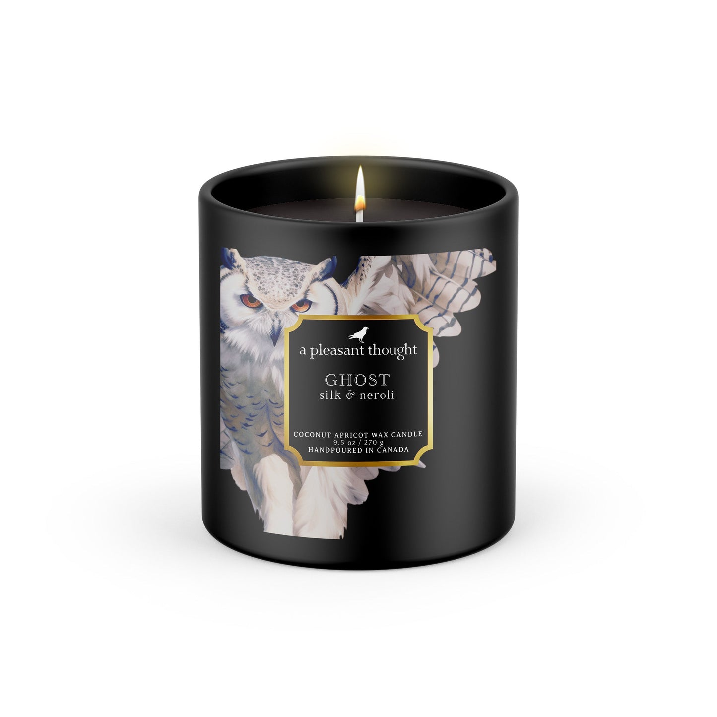 Ghost | Silk & Neroli | Raven Candle - Home Decor image 3