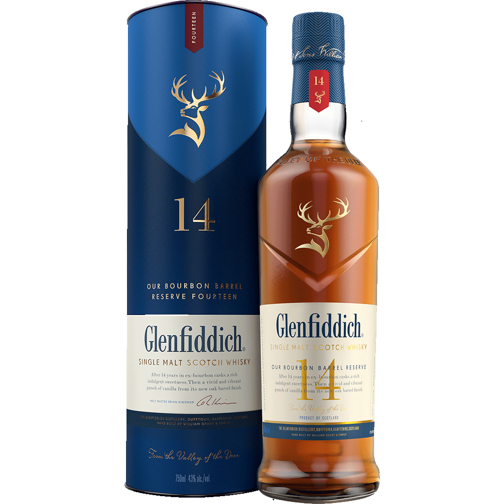 Glenfiddich 14 Year Old Bourbon Barrel 750ml - Misc image 1