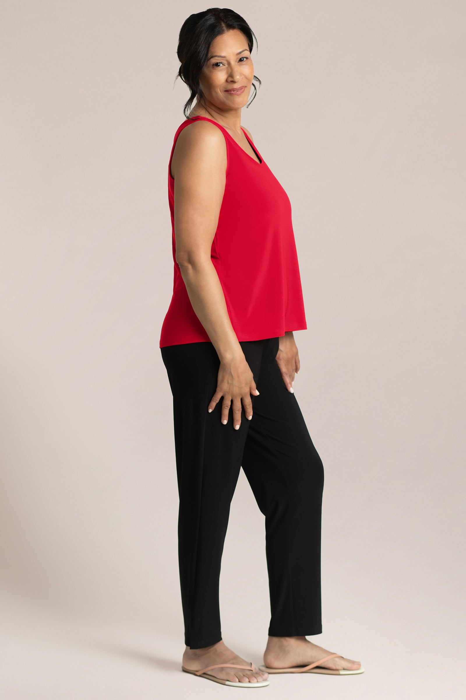 Go To Tank Relax Short | Poppy - Misc image 3