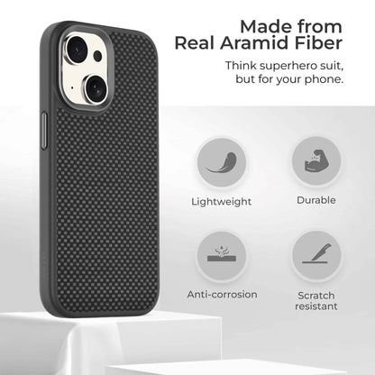 iPhone 15 Aramid Fiber Weave Pattern Case - Misc image 11